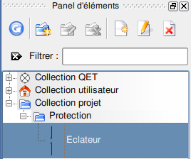http://qelectrotech.org/screenshots/extras/elements_panel_embedded_collection0.png