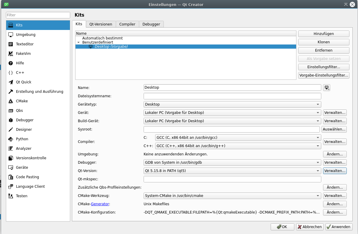 Bildschirmfoto - qtcreator - kits.png, 125.02 kb, 1209 x 789